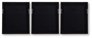 Hendridge - Wall Art Set (Set of 3) - Taupe / White - Best Buy Furniture