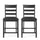 Farmhouse Upholstered Wood Counter Stools - Best Buy Furniture