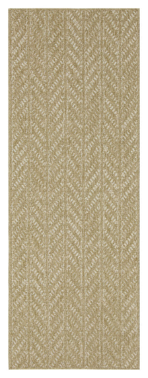 Earth GC_NTL1014 Jute/White Indoor/Outdoor Area Rug
