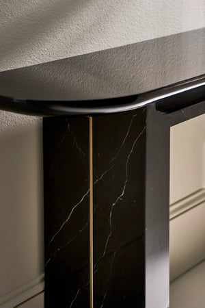 Overlap Open Console Table