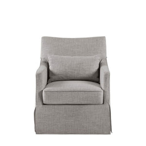 Traditional Design London Skirted Swivel Chair