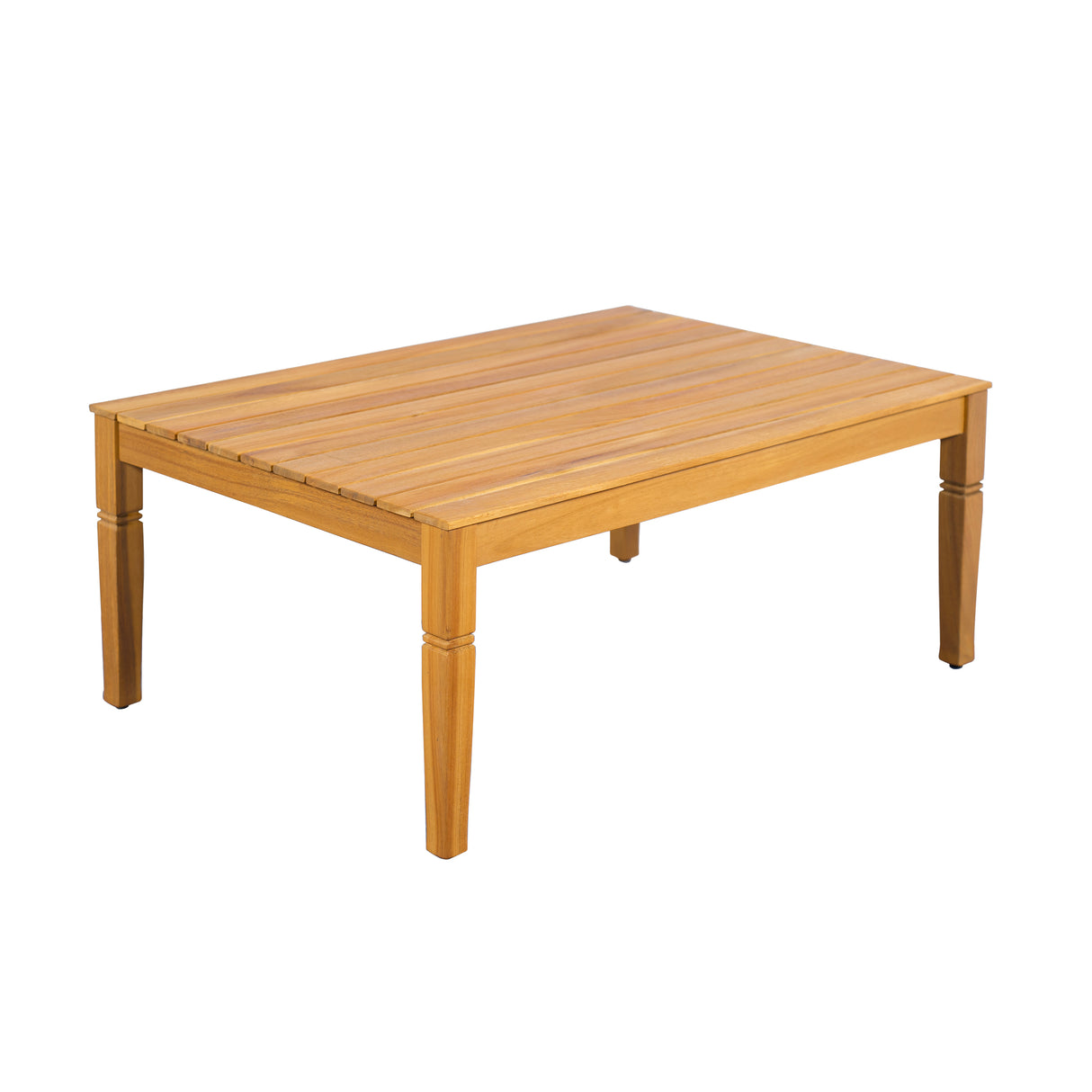 4-Piece Patio Furniture Set with Coffee Table and Cushions