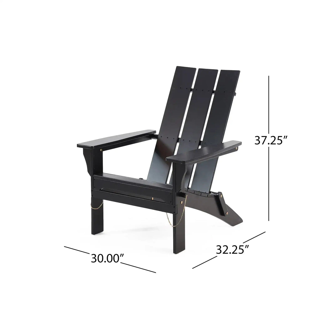 Aurascape - Outdoor Comfort Foldable Adirondack Chair - Best Buy Furniture
