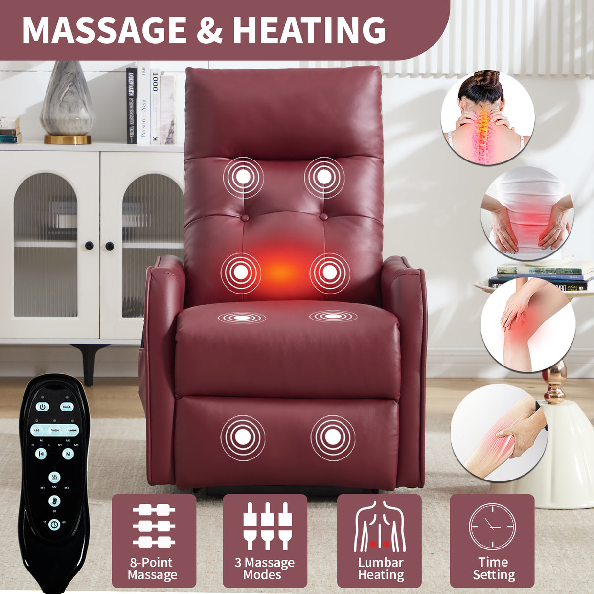 Comfortmax Single Motor Lift Recliner Chair