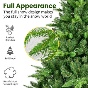 5ft Pre-Lit Christmas Tree with 250 Warm Lights