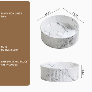 Round Vessel Sink