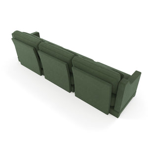 Elegant Sofa With Ergonomic Design And Lumbar Pillows