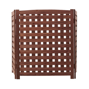 3 Panel Outdoor Air Conditioner Fence Screen