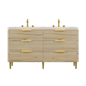 Amara 60" Bathroom Vanity & Sinks