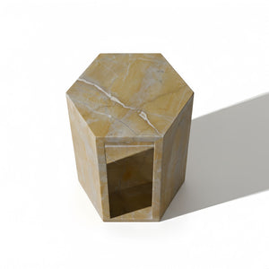 Modern Minimalist Hexagon Side Table