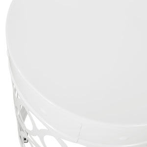 Outdoor Metal S/2 End Table