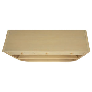 Console Table With 3 Soft Close Drawers & 2 Open Shelves