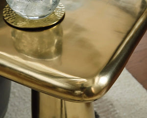 Dallenburg - Accent Table - Gold Finish - Best Buy Furniture