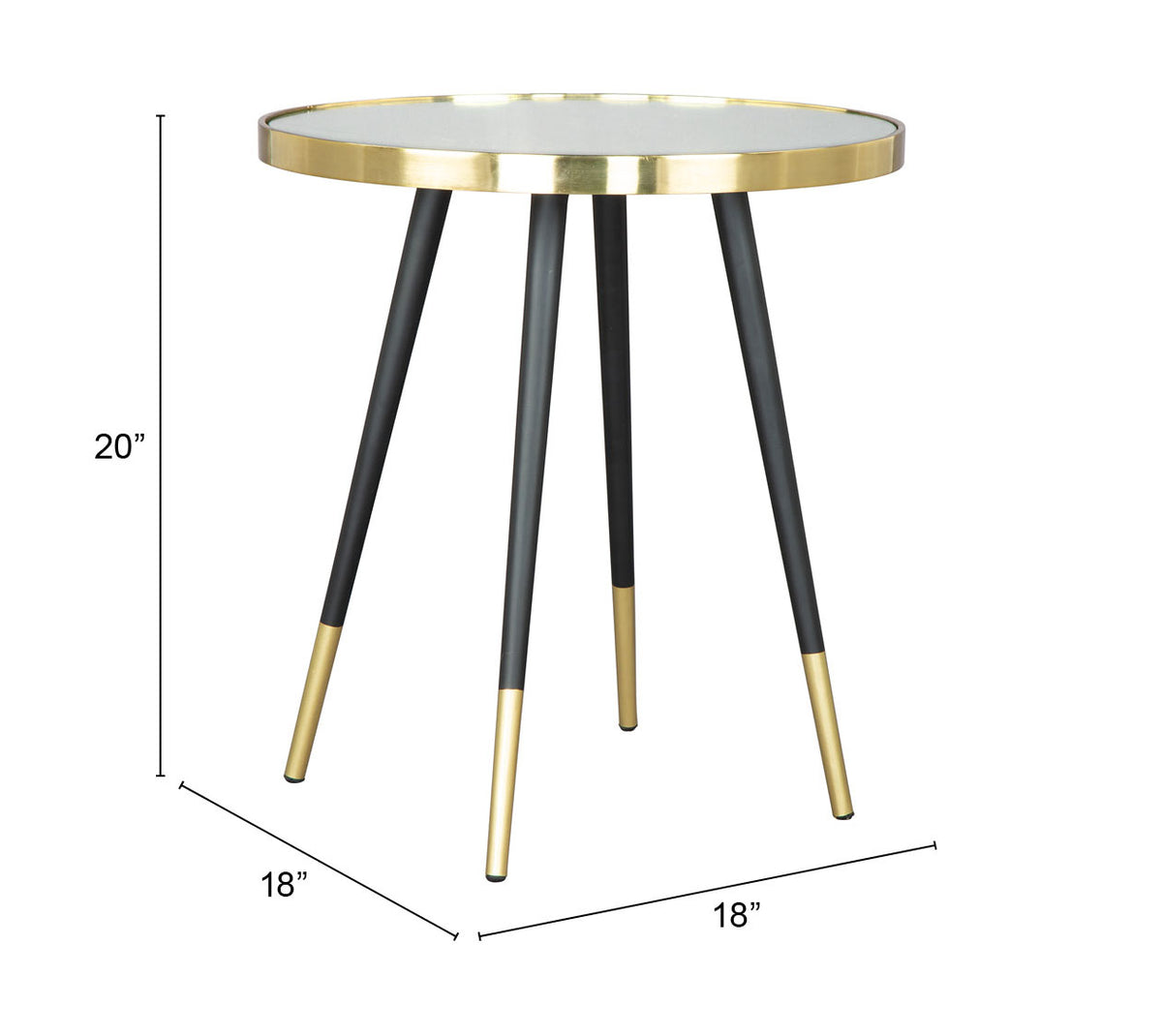 Zuo Modern Particle Side Table
