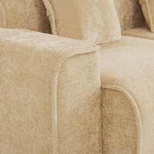 Streamlined Design Modular 3 Seat U Shape Sectional Sofa
