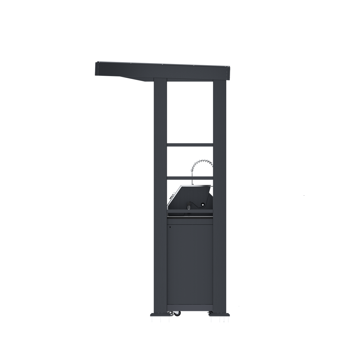 94-Inch 6-Burner Deluxe Stainless Steel Gas Outdoor Kitchen Grill