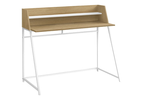 Computer Desk For Home Office, Laptop, Storage Shelves, Marble Look Contemporary & Modern - Best Buy Furniture
