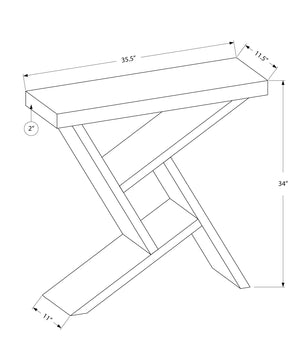 Accent Console Table For Entryway, Spacious Table Top, Contemporary & Modern - Best Buy Furniture