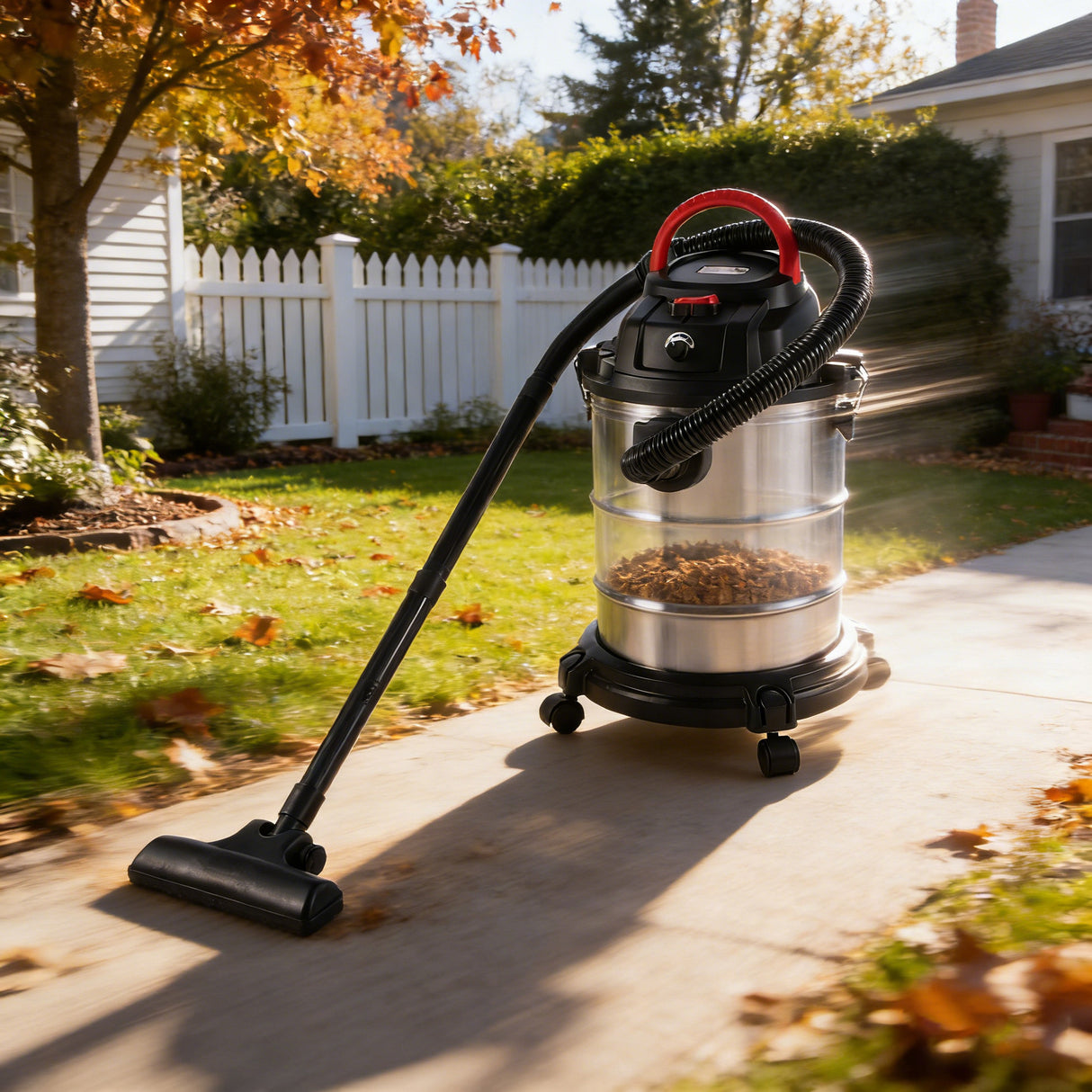 Wet Dry Vac, 8 Gallon, 6 Peak HP, 3 in 1 Shop Vacuum