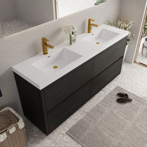 Bathin Freestanding Bathroom Vanity With Double Sinks