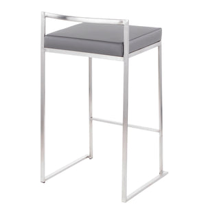 Fuji - Elegant Design Contemporary Stackable Counter Stool