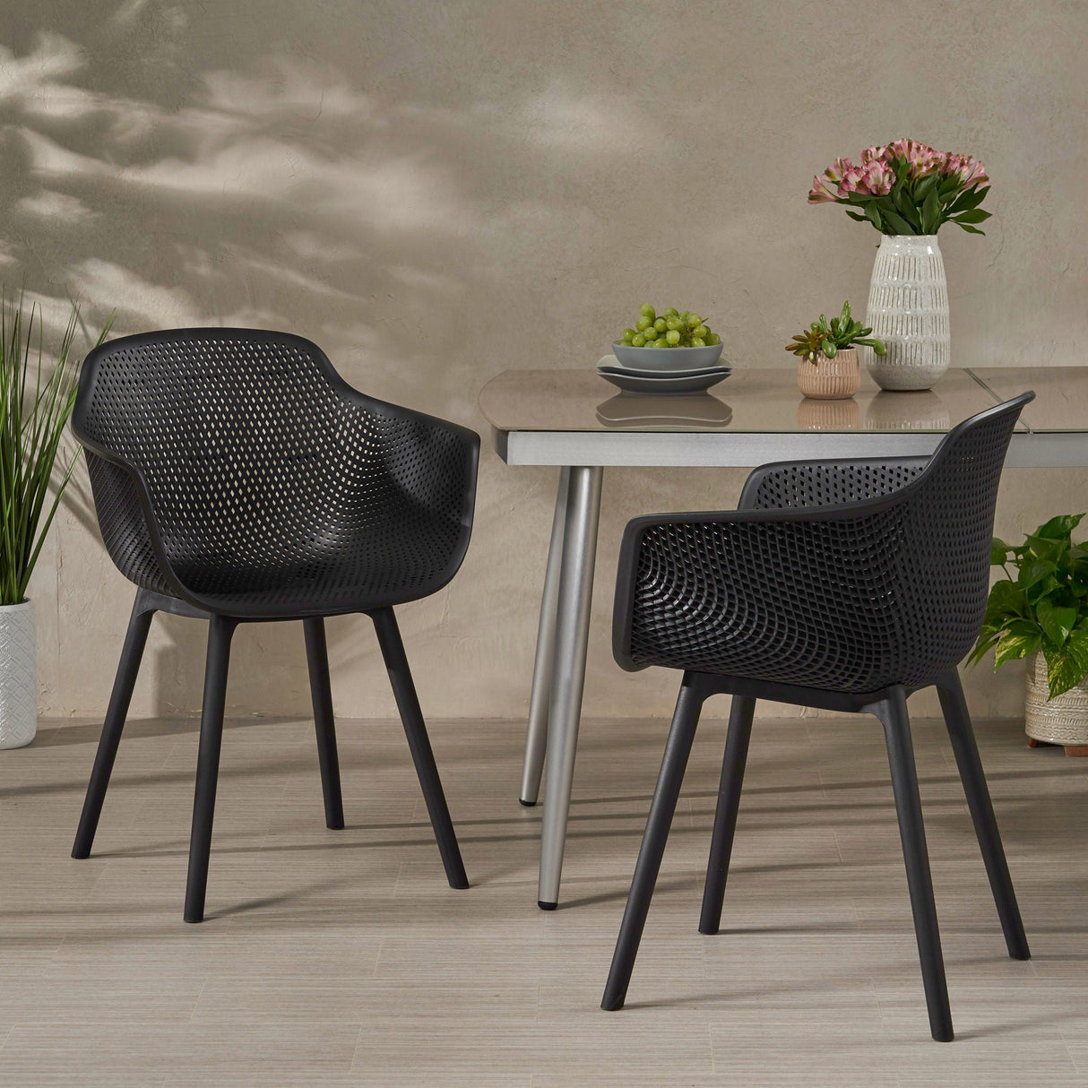Lotus - Chair (Set of 2) - Best Buy Furniture