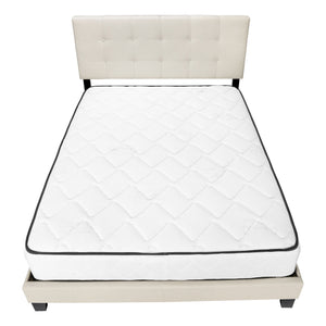 Bed, Upholstered, Frame Only, Transitional