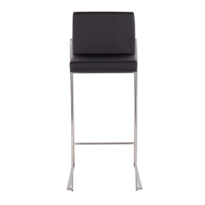 Fuji - Contemporary And Modern Elegance High Back Barstool