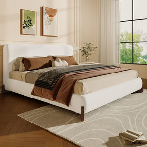 Elegant Terry Upholstered Bed