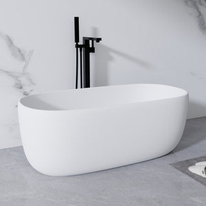 51" Freestanding Bathtub in Matte White