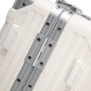 20 Inch Carry On Luggage, Aluminum Frame ABS Hard Shell Suitcase