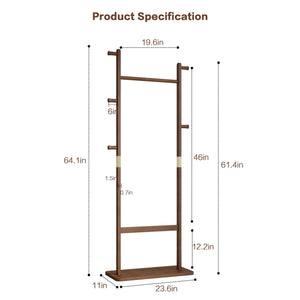 Solid Wood Simple Hat Rack