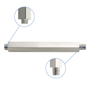 Premium 8" Ceiling Mounted Shower Arm With Flange