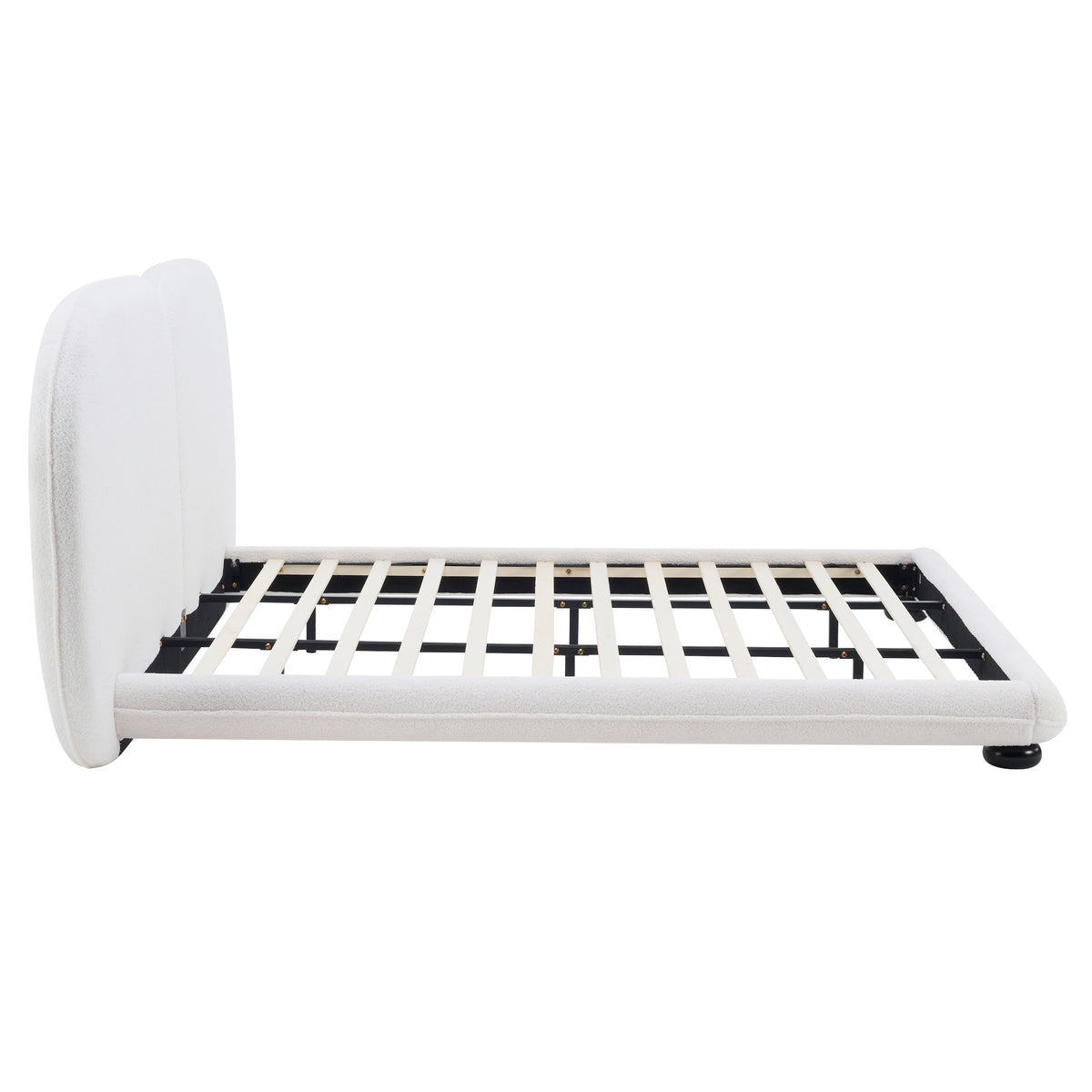 Extra Thick Upholstered Platform Bed Frame