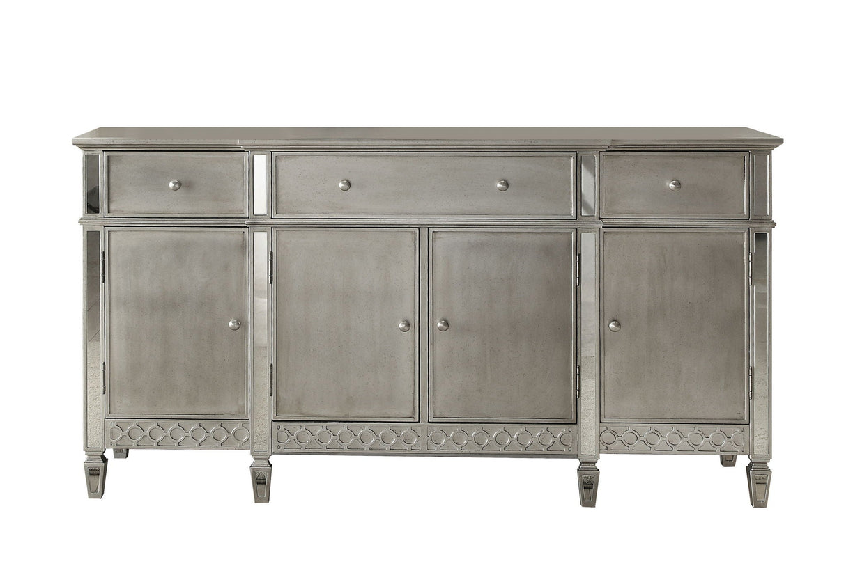 Kacela - Mirrored Server - Champagne - Best Buy Furniture