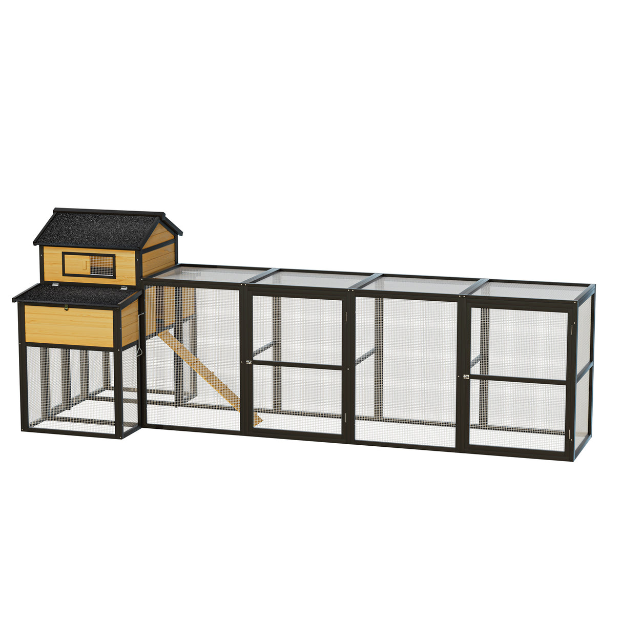 150" Extra Large Wooden Chicken Coop