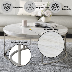 Zaidee - Coffee Table - White