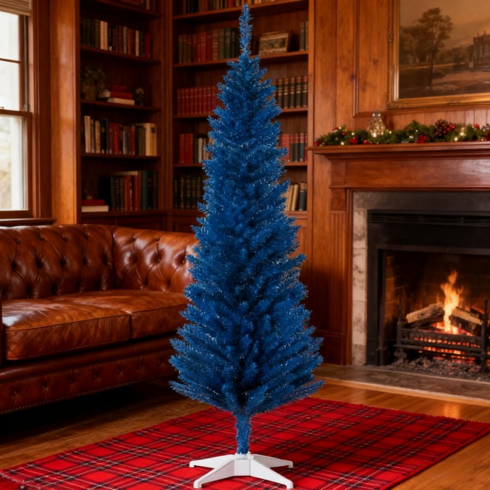 Striking 6ft Slim Pencil Artificial Christmas Tree