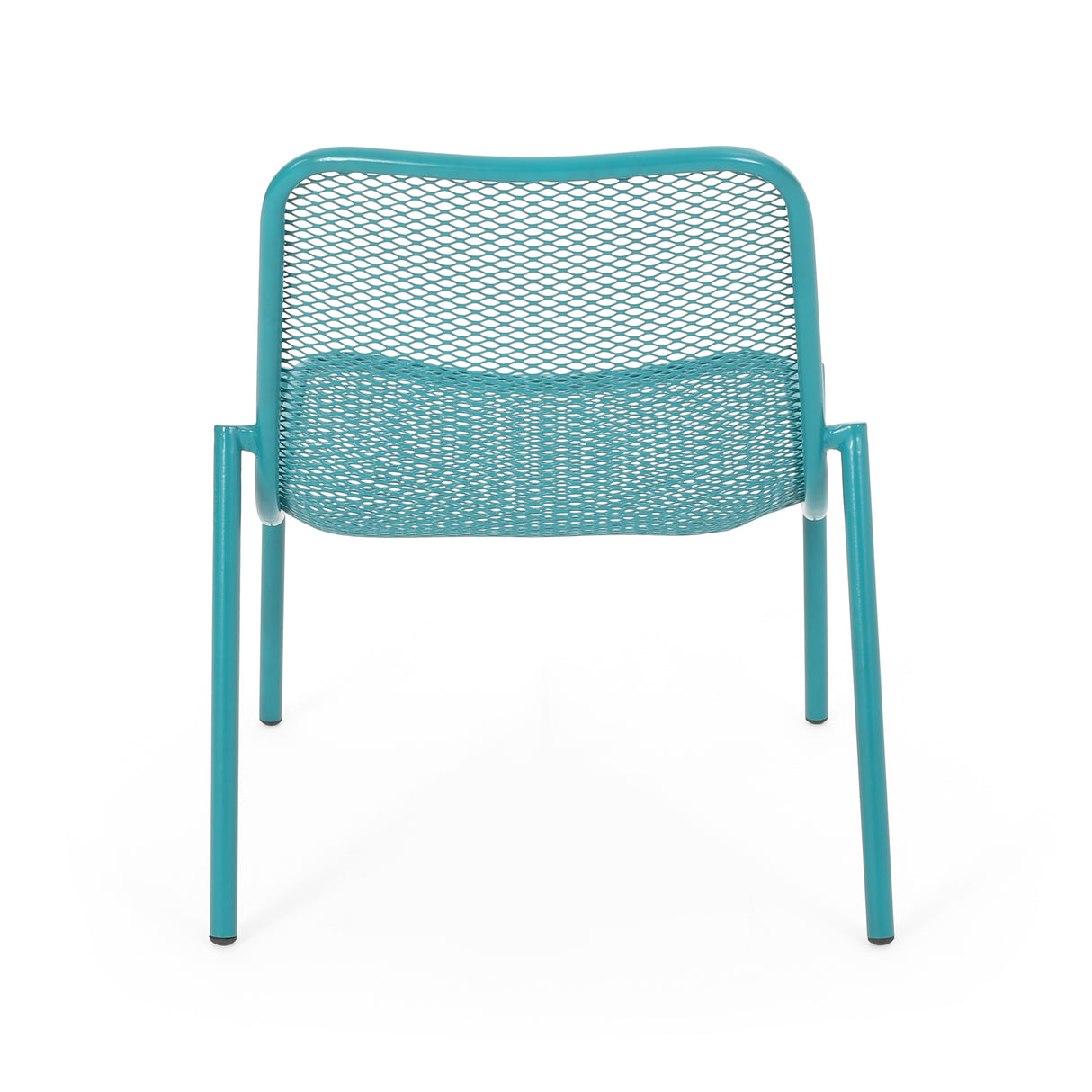 Kincaid Outdoor 3-Piece Conversation Set with Iron Frame - Teal
