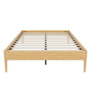 Modern Minimalist Style Platform Bed