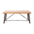Catriona - 3 Piece Wood Outdoor Dining Set - Teak - Best Buy Furniture