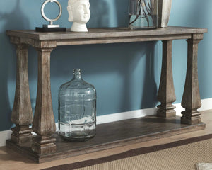 Johnelle - Sofa Table - Gray - Best Buy Furniture