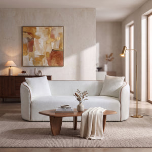 Coral 82" Curved Sofa