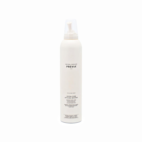 PREVIA Style and Finish Extra Firm Styling Mousse 10.14oz - Imperfect Container