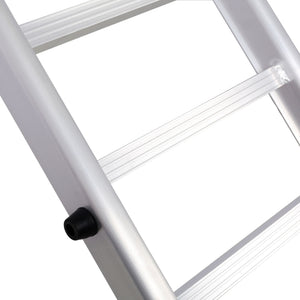 Ramp For Motorcycle / Lawn Mower / ATV, 2 In 1 Ramp And Tailgate Extender - Silver