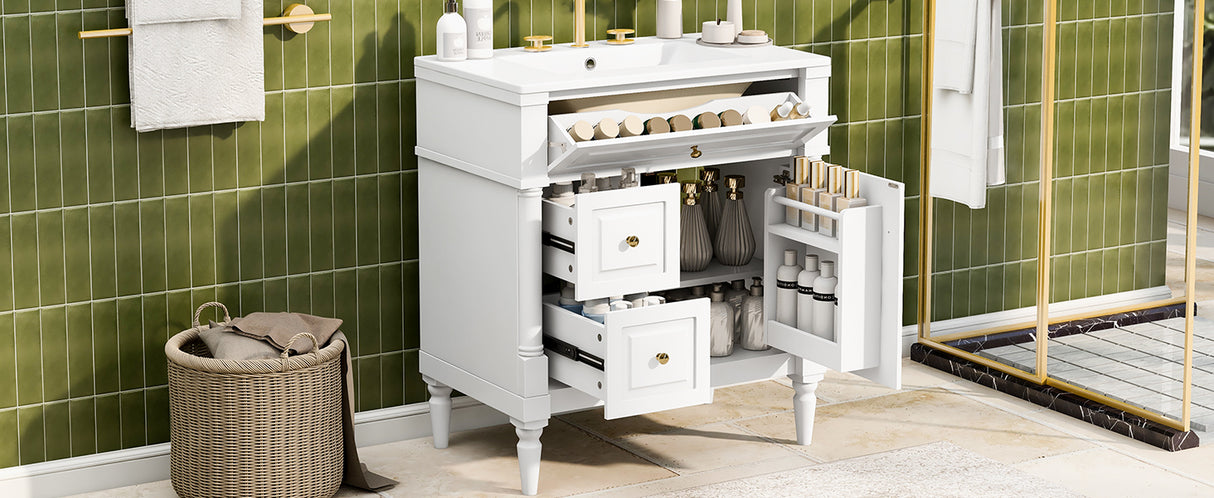 30" Bathroom Vanity with Sink