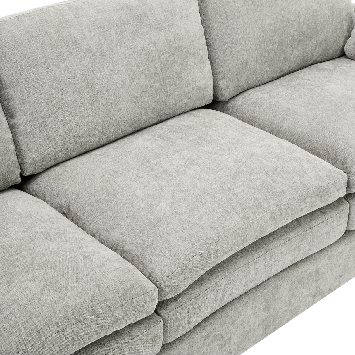 Cozy Upholstered Sofa Set For Living Room