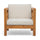 Brava - Mid - Century Modern Club Chair With Water Resistant Cushions - Best Buy Furniture