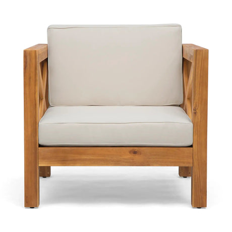 Brava - Mid - Century Modern Club Chair With Water Resistant Cushions - Best Buy Furniture