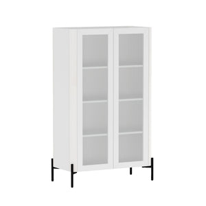 Abbey - Bookcase Cabinet With 4 Adjustable Shelves